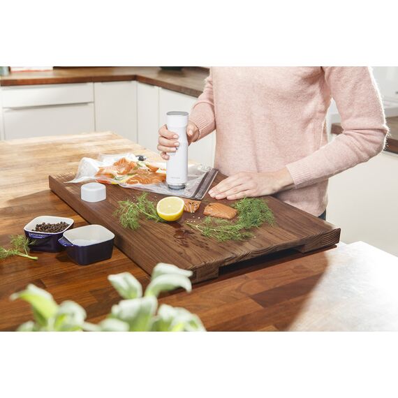 ZWILLING Fresh & Save Vakuum Beutelset für Lebensmittel 10-teilig, verschiedene Größen, Kunststoff, wiederverwendbar