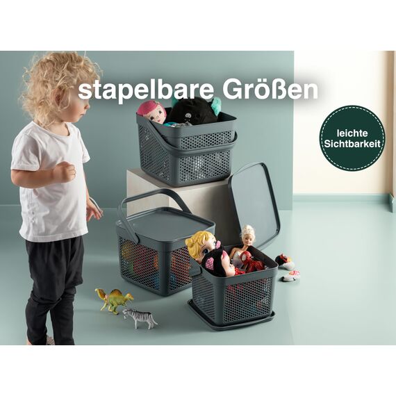uandu Kartoffel Aufbewahrungsbox 8L – Kartoffelbox für Küche, Zwiebelbox & Knoblauch Aufbewahrung, Küchen Organizer