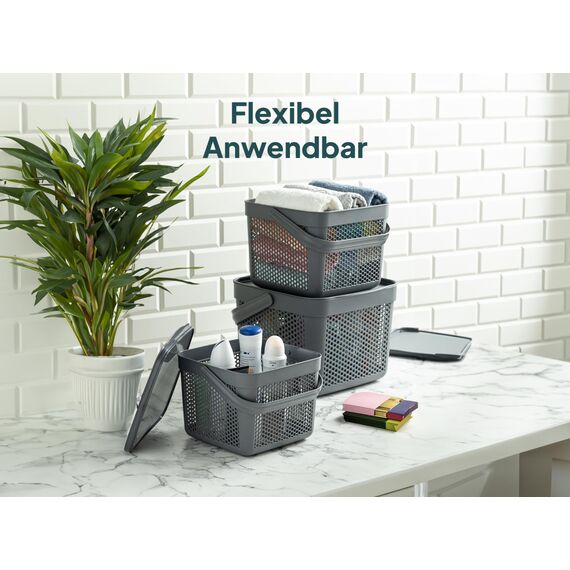 uandu Kartoffel Aufbewahrungsbox 5L – Kartoffelbox für Küche, Zwiebelbox & Knoblauch Aufbewahrung, Küchen Organizer
