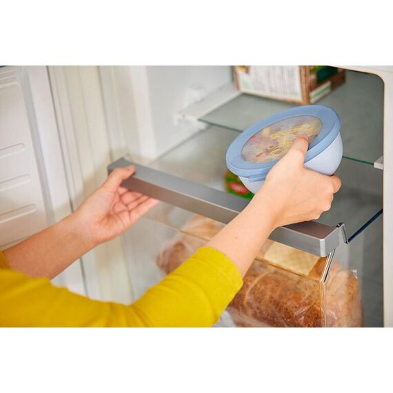 Mepal - Multi Bowl Cirqula Round - Vorratsdose mit Deckel - Geeignet als Luftdichte Aufbewahrungsbox für den Kühlschrank, Mikrowellengeschirr & als Frischhaltedosen - 2250 ml - Nordic Pine