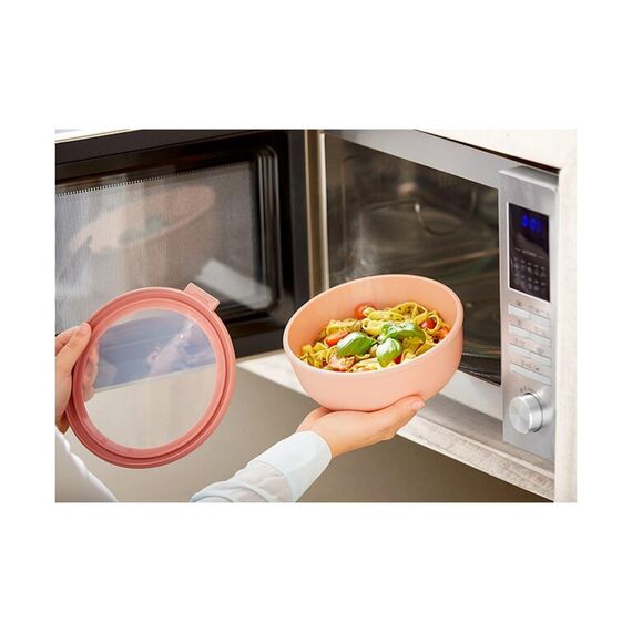 Mepal - Multi Bowl Cirqula Round - Vorratsdose mit Deckel - Geeignet als Luftdichte Aufbewahrungsbox für den Kühlschrank, Mikrowellengeschirr & als Frischhaltedosen - 2250 ml - Nordic Pine