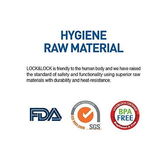 Lock & Lock HPL805 Multifunktionsbox 0,18l durchsichtig