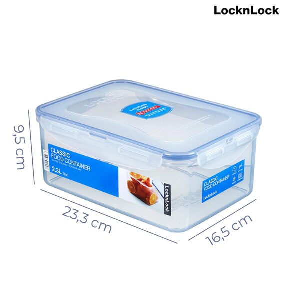 ISI HPL 825 Frischhaltedose Lock & Lock 2.3 Liter, eckig 232 x 165 x 95 mm