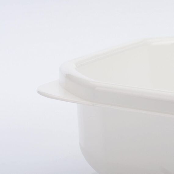 Westmark Mikrowellen-Geschirr, Set 5-tlg.: 3 Dosen inkl. Deckeln, 1 Menüteller, 1 Abdeckhaube, Kunststoff, Farbe: Weiß/Transparent, 22032260