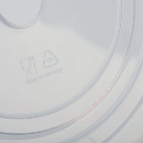 Westmark Mikrowellen-Geschirr, Set 5-tlg.: 3 Dosen inkl. Deckeln, 1 Menüteller, 1 Abdeckhaube, Kunststoff, Farbe: Weiß/Transparent, 22032260