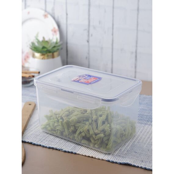 LocknLock CLASSIC Frischhaltedose | 1 L | 15 x 10,9 x 11,7 cm | 100 % luft- und wasserdichte Vorratsdose | Spülmaschinen-, und Mikrowellengeeignet | BPA-Frei | 4-fach Sicherheits-Verschluss