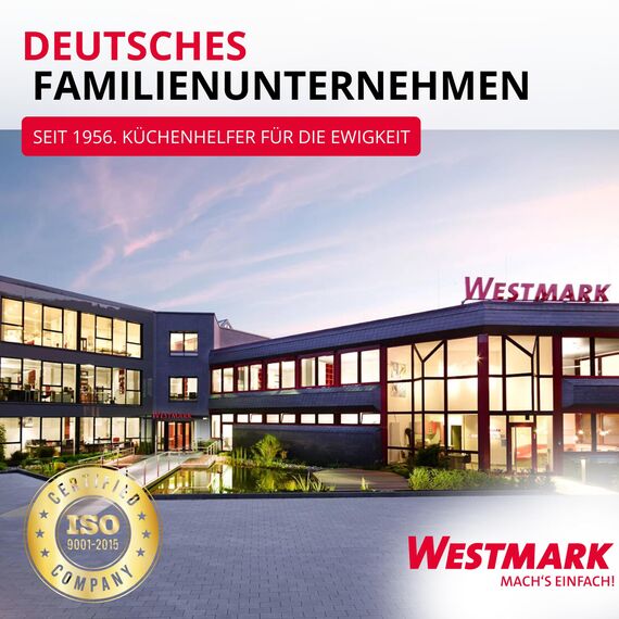 Westmark Mikrowellen-Set, 2tlg., Menüteller und Abdeckhaube, ø je 25 cm, Kunststoff, Weiß/Transparent, 224022E6