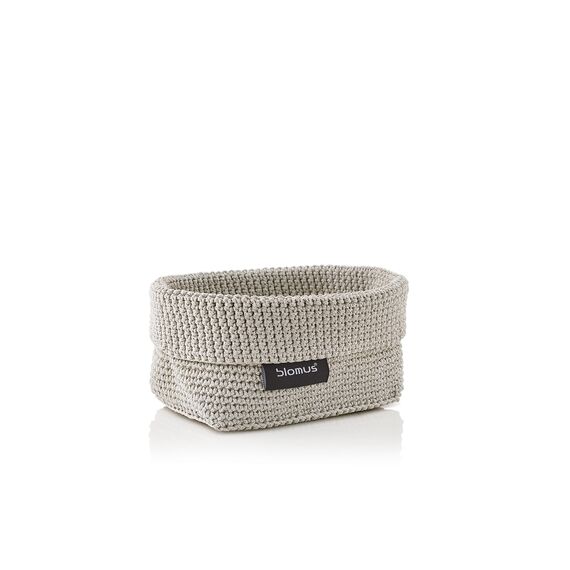 blomus | Aufbewahrungskorb | Tela | Kunstfaser Sand | M 15x10x9cm | Indoor |