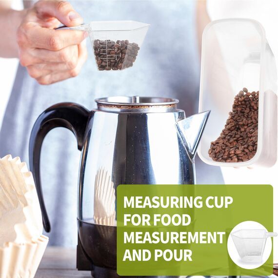 Skroam 4L Vorratsdosen Set mit 4, Müsli Schüttdose & Frischhaltedosen, BPA frei Kunststoff Vorratsdosen luftdicht, für Getreide, Mehl, Zucker