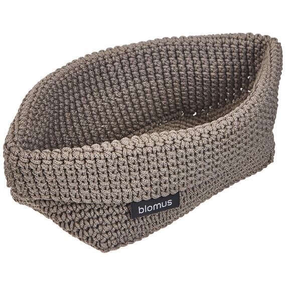Blomus Häkelkorb Taupe Tela