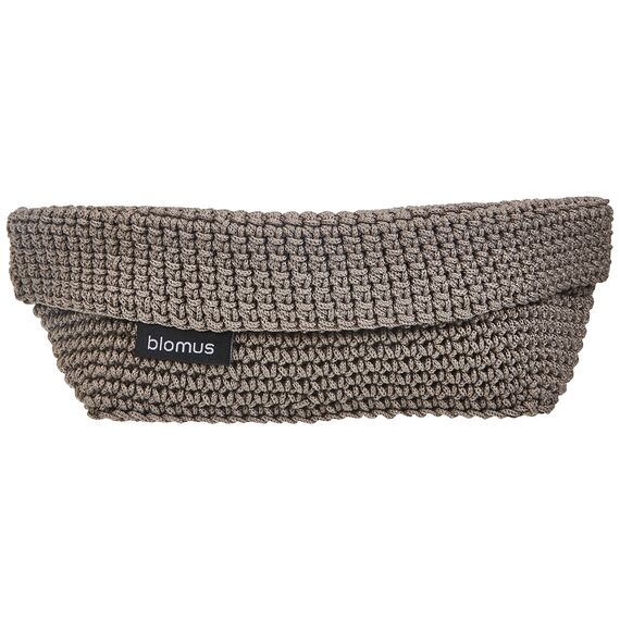 Blomus Häkelkorb Taupe Tela
