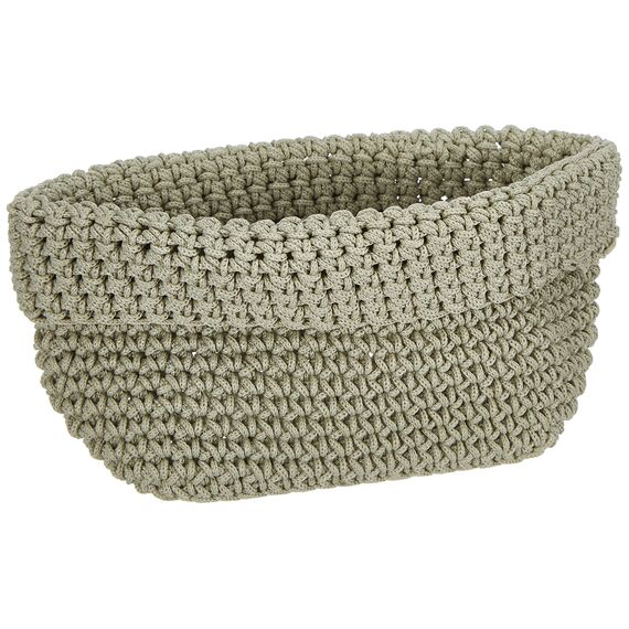 blomus | Aufbewahrungskorb | Tela | Kunstfaser Sand | M 15x10x9cm | Indoor | (Packung mit 2)