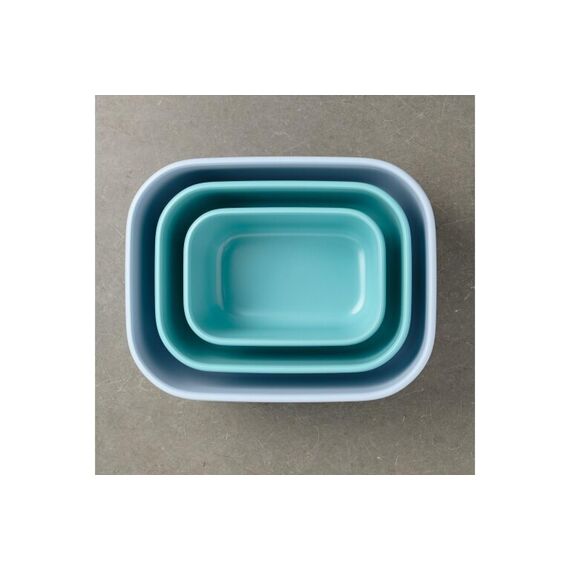 Mepal Multischüssel Cirqula rechteckig 1000 ml Nordic blush – Frischhaltedose – Aufbewahrungsbox – stapelbar – spülmaschinenfest