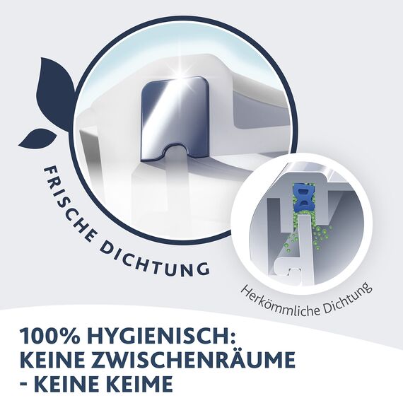 Emsa Clip & Close auslaufsichere Edelstahl-Frischhaltedose, 2 Liter Fassungsvermögen, rechteckig, spülmaschinenfest, backofenfest, N1150600