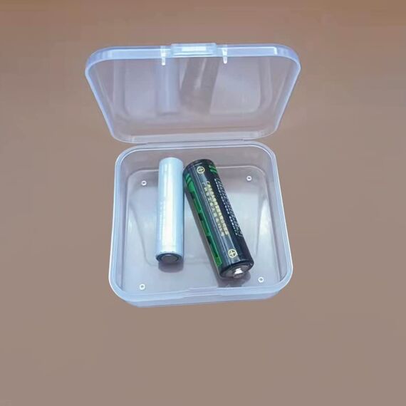 WYAN 15 Stück Plastik Transparent Aufbewahrungsbox,mit Deckel,für Kleine Perlen, Pillen, Schmuck, Schrauben Sortierbox, Bastelzubehör(6.4 x 6.4cm)