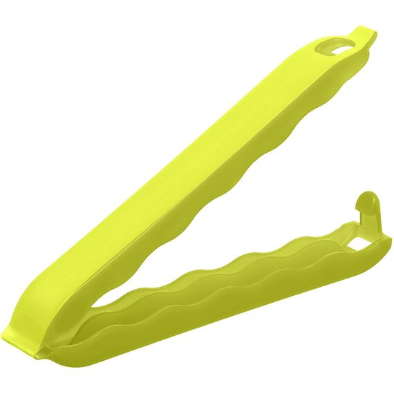 Rotho, Onda zestaw 10 klipsów zamykających do dużych torebek, tworzywo sztuczne (PP) BPA, rożne colory, 14,0 x 11,5 x 1,5 cm