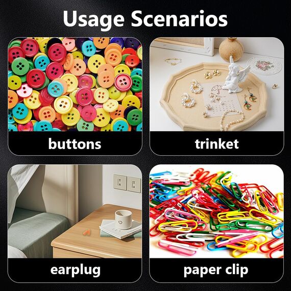 WYAN 28 Stück kleine Kunststoffboxen, Mini-Aufbewahrungsbox aus Kunststoff, Kleine Aufbewahrungsbehälter mit Deckel für Kleine Perlen, Schmuck, Schrauben, Sortierbox, Bastelzubehör(40mm*16mm)