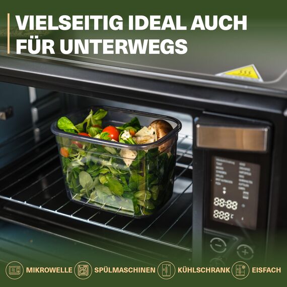 Viwares luftdichte Vorratsdosen mit Deckel | 25er Vorratsbehälter Set | BPA-FREI | Zur Müsli Mehl und Zucker Aufbewahrung | Praktische Aufbewahrungsbox Küche für alle Lebensmittel