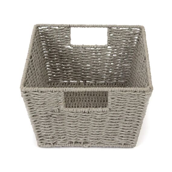 Compactor Lisou Woven Aufbewahrungskörbe 6 grau, RAN7427