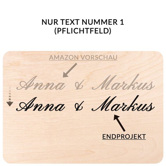 Creative Deco Personalisierte Geschenke Wunschtext Holzkiste | Dein Eigener Beliebig Text Individuelle Geschenk | Geschenkkiste Geschenkbox | Für Frauen, Männer und Paar | 40 x 30 x 14 cm