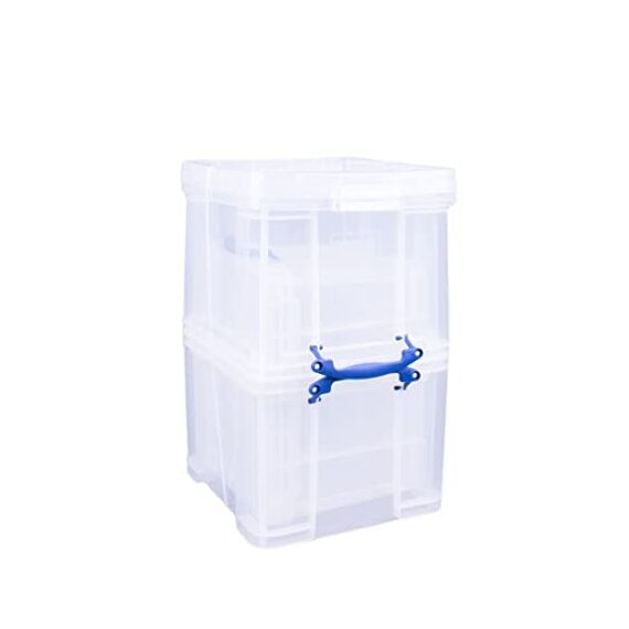 Really Useful Aufbewahrungsboxen 3er-Pack 35 l farblos