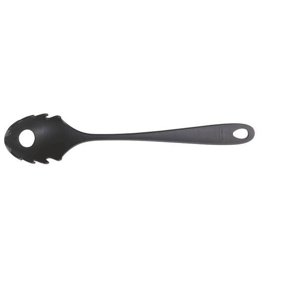 Fiskars Pastalöffel, Länge: 28,5 cm, Essential, Kunststoff, Schwarz, 1065593