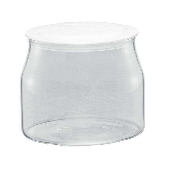 Rommelsbacher Ersatzglas JG 1 für Joghurt & Frischkäsebereiter JG 80-1,2 Liter, mit Deckel