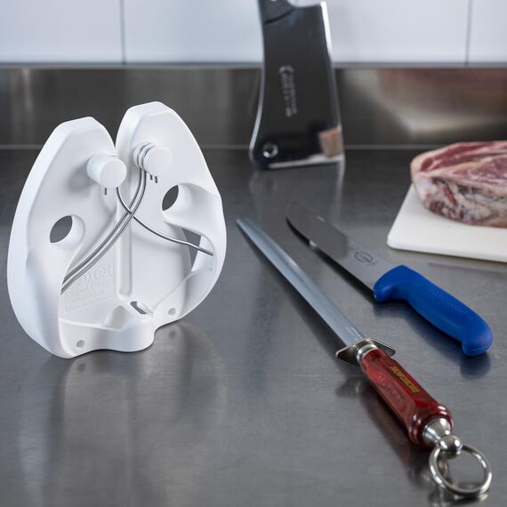 F. DICK Wetzstahl DICKORON Classic (30 cm Klingenlänge, Saphierzug, 65°HRC Oberfläche, Kunststoffgriff) 7598330, 48.26 x 5.09 x 2.13 cm