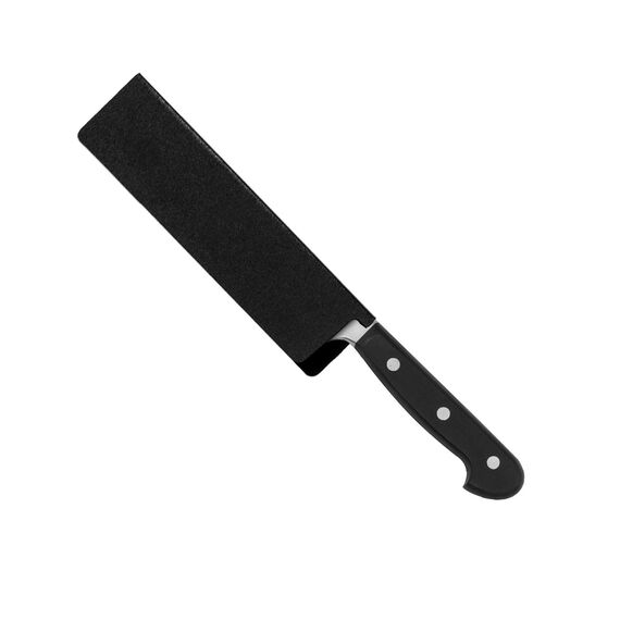 QWORK® 2 Stück Knives Messerschutz, Klingenschütze mit Samt Innenfutter, 22cm x 5cm