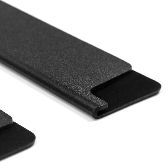 QWORK® 10er Set Knives Messerschutz, Klingenschütze mit Samt Innenfutter, Universal Messerschutz Set