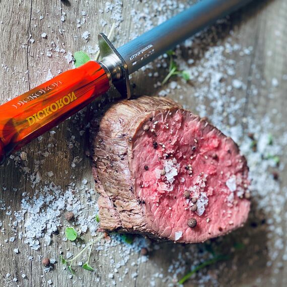 F. DICK Wetzstahl DICKORON Classic (30 cm Klingenlänge, Saphierzug, 65°HRC Oberfläche, Kunststoffgriff) 7598330, 48.26 x 5.09 x 2.13 cm