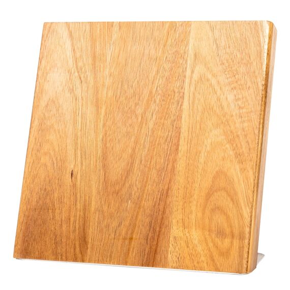 Coninx Magnetischer Messerblock Unbestückt, 23x22cm Messerhalter Magnetisch, Messerständer zur Sicheren, Sauberen und Ordentlichen Aufbewahrung von Messern Robuster Messerblocks Ohne Messer