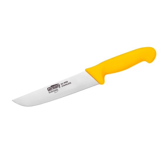 Germany Solingen Profi Messerset - 3-teilig Schlachtmesser mit rutschfestem Griff für Profi Fleischer und Hobby Koch - Metzgermesser mit exzellenter Schärfe - Fleischmesserset (3tlg.)