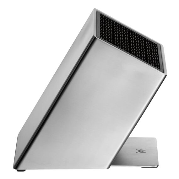 WMF Messerblock unbestückt leer ohne Messer Flextec Cromargan Edelstahl rostfrei silber