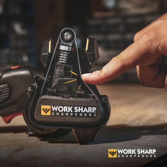WORK SHARP® WSKTS Belt Kit 80/220 / 6000 - Premium Ersatz Schleifband Set für Knife & Tool Sharpener - Gewebe-Schleifband/Schärfband in Industrie Qualität