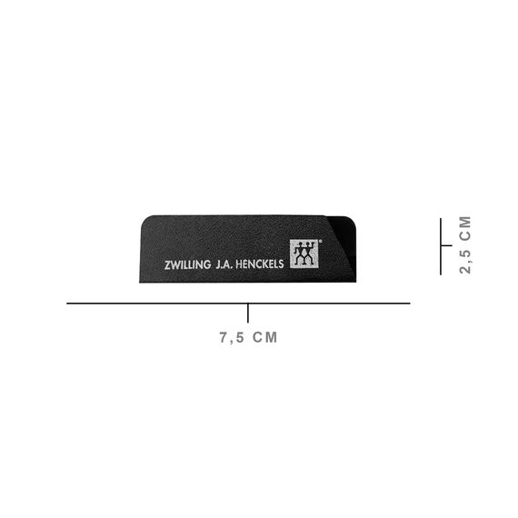 ZWILLING Stulpe für Messer, Größe: 8 x 0,5 x 2 cm, Für Messer mit Klingenlänge bis 8 cm, Kunststoff, Schwarz