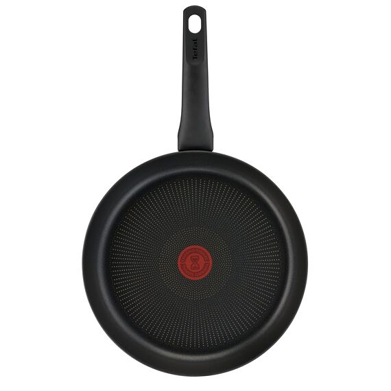 Tefal Hard Titanium On Pfannenset 24 + 28 cm, Pfanne Induktion, Aluminium, unbedenkliche Antihaftversiegelung, Thermo-Signal bei idealer Brattemperatur, für alle Herdarten geeignet, G28890