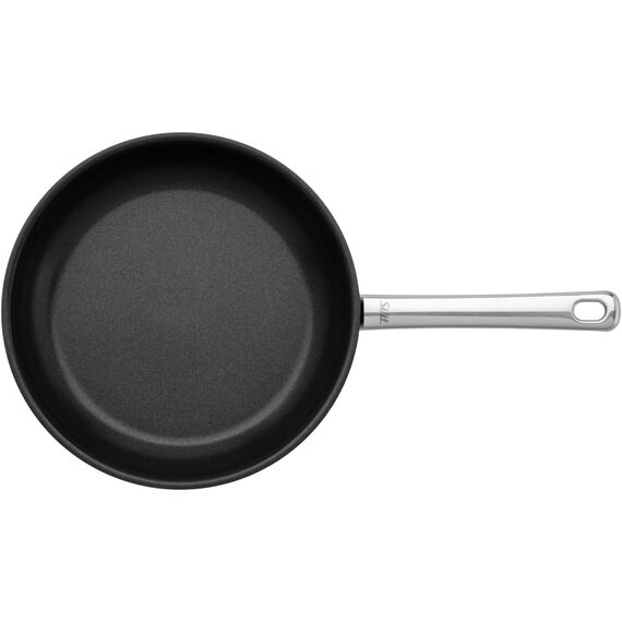 Silit Calabria Bratpfanne 24 cm Induktion, Edelstahlpfanne beschichtet, Edelstahlgriff, Antihaftbeschichtung, backofenfest bis 260 Grad, für alle Herdaten geeignet, für schonendes Braten