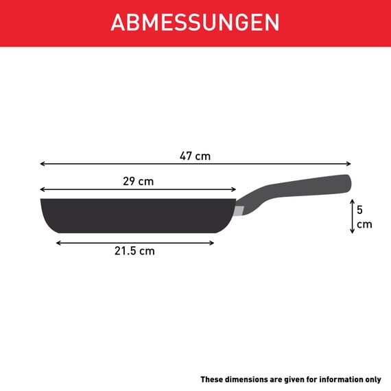 Tefal Duetto Pfanne 28cm, Edelstahlpfanne Induktion, Antihaftversiegelung, Thermo-Signal bei idealer Brattemperatur, leichte Reinigung, Kochen und Anbraten, für alle Herdarten geeignet, A70406