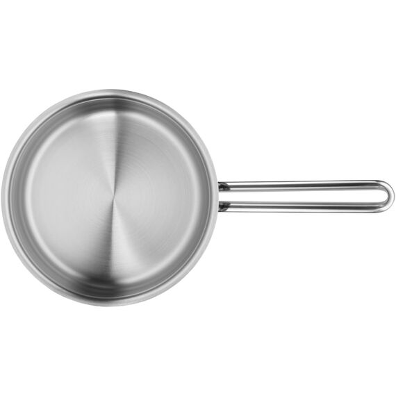 WMF Aparto Topfset Induktion 4-teilig, Kochtopf Set mit Glasdeckel, Cromargan Edelstahl poliert, Induktions Töpfe Set unbeschichtet