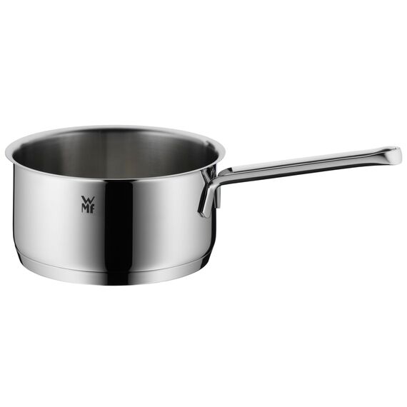 WMF Aparto Topfset Induktion 4-teilig, Kochtopf Set mit Glasdeckel, Cromargan Edelstahl poliert, Induktions Töpfe Set unbeschichtet