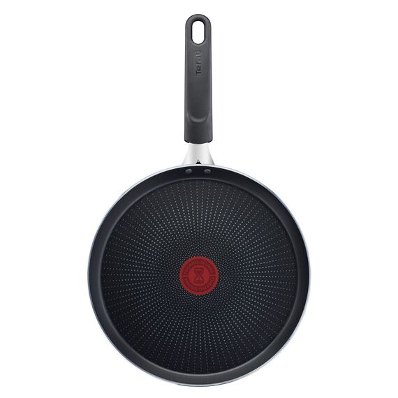 Tefal Crêpe-Pfanne, Aluminium, Schwarz, 25 cm (ohne Induktion)