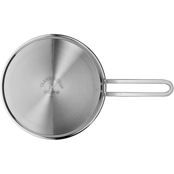 WMF Mini Bratpfanne beschichtet klein 18 cm, Cromargan Edelstahl poliert, Induktion, stapelbar, ideal für kleine Portionen oder Singlehaushalte