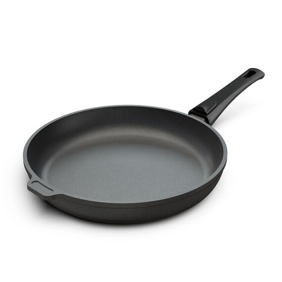 Hoffmann Große Aluguss Bratpfanne 32 cm ohne Deckel Induktion I hoher Rand I Made in Germany