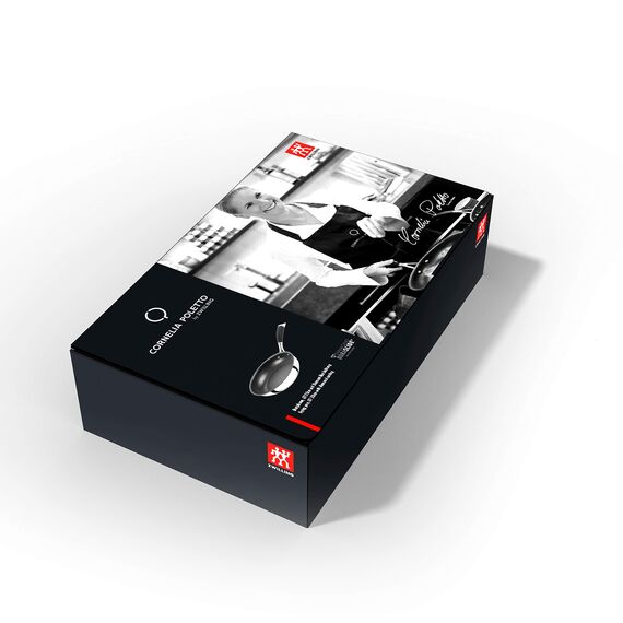 ZWILLING CORNELIA POLETTO Bratpfanne, 28 cm, mit 4-lagiger Antihaftbeschichtung mit Diamantpartikeln, 18/10 Edelstahl, für alle Herdarten inkl. Induktion