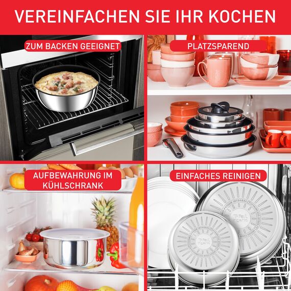 Tefal Ingenio Preference On Topf- & Pfannenset 13-teilig
