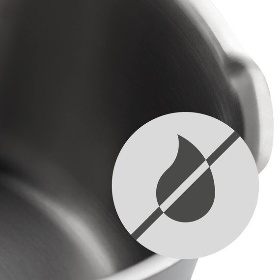 WMF Function 4 Topfset Induktion 5-teilig, Glasdeckel mit 4 Abgießfunktionen, Cromargan Edelstahl poliert, Induktions Töpfe Set, Innenskalierung