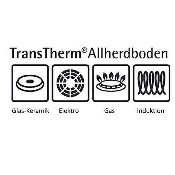 WMF Gourmet Plus Kochtopf klein 16cm, Metalldeckel mit Dampföffnung, Bratentopf Induktion 1,4l, Cromargan Edelstahl mattiert, Innenskalierung