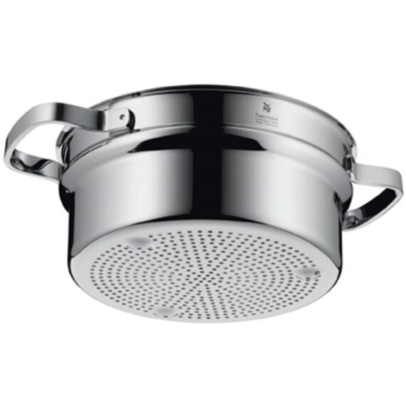 WMF Function 4 Gemüse-/ Kartoffeldämpfer 20 cm, Dampfgarer Einsatz für Topf, Dämpfeinsatz, Cromargan Edelstahl, spülmaschinengeeignet