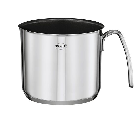 RÖSLE ELEGANCE GLOBE Topfset 10-tlg., 6 hochwertige Kochtöpfe, 1 Dämpfeinsatz, 2 Bratpfannen im Set, Edelstahl 18/10, mit Glasdeckel, spülmaschinengeeignet und induktionsgeeignet, Silberfarben